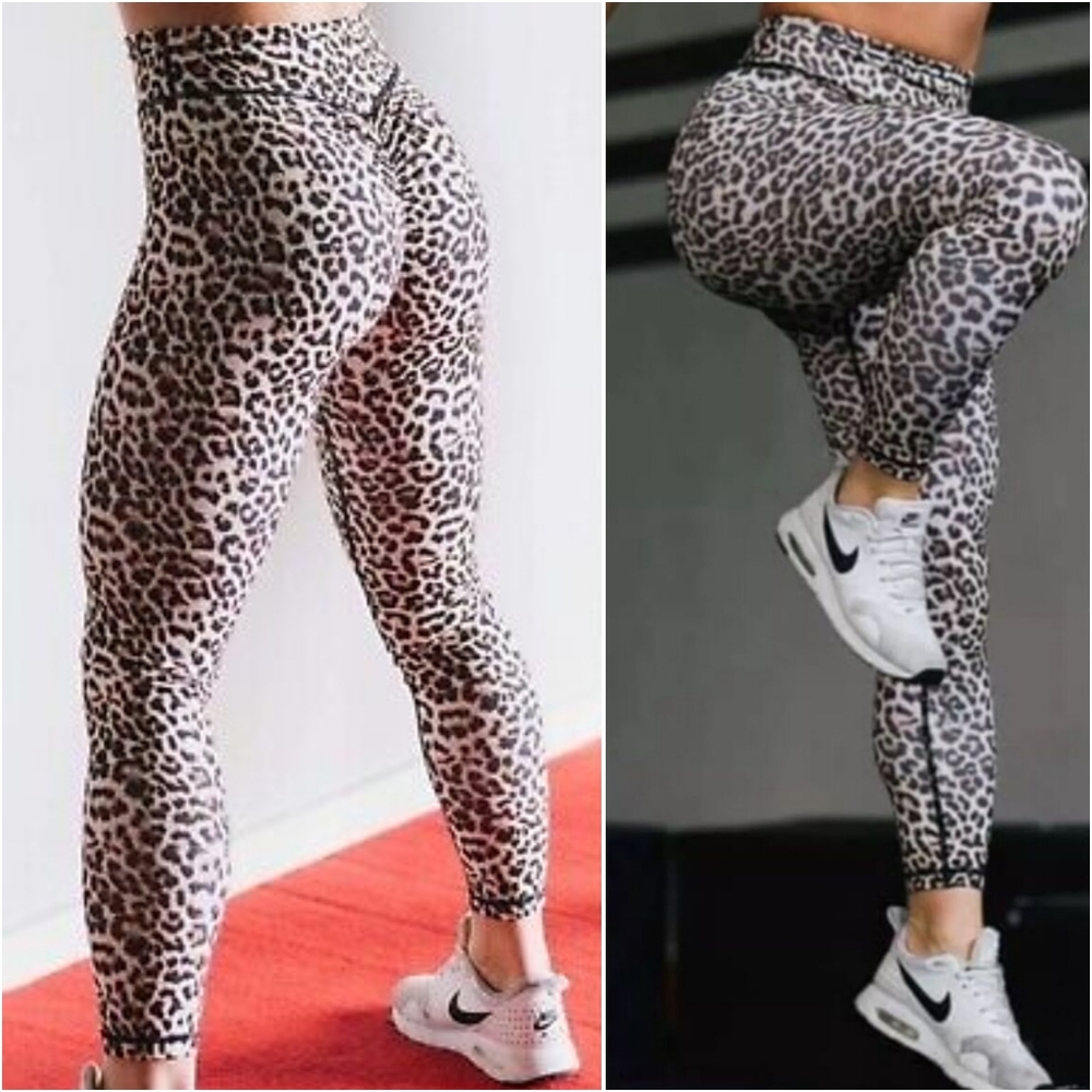 🆕️ ZYIA Scrunch What Leopard Leggings
